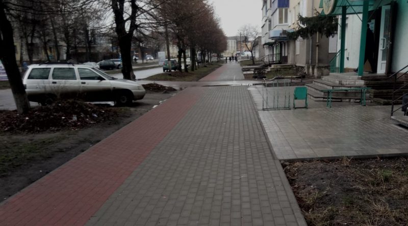У Шостці реконструйовано тротуар за завищеною вартістю